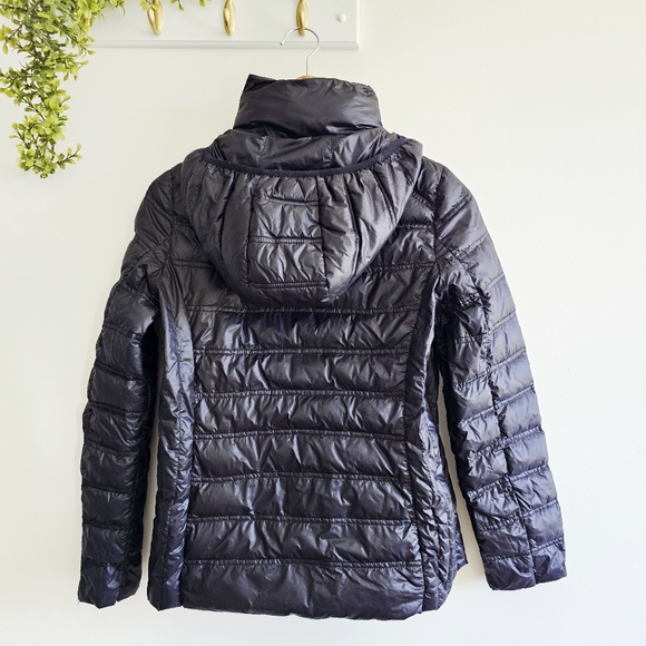 Duck Down MICHAEL Michael Kors Packable Short Down Fill Black Women's Jacket, S - Picture 11 of 16